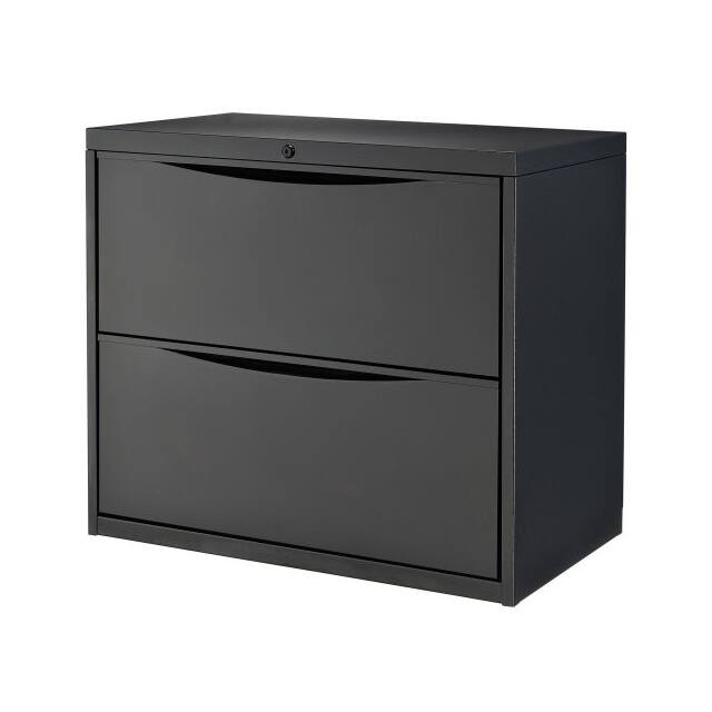 LF-30-2D-BLACK Interion By Global Industrial  Office Equipment - File Cabinets Bookcases