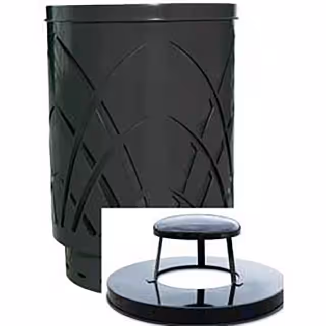 SAW40P-RC-BK Witt Industries  Prodotti per esterni - Bidoni della spazzatura e coperture