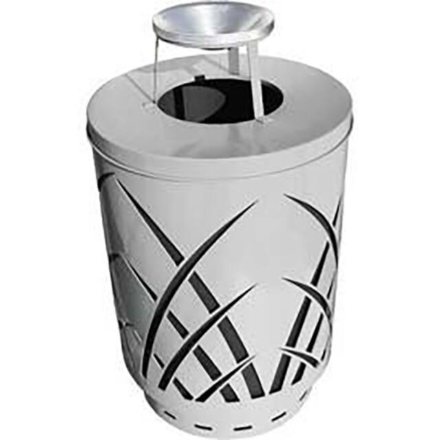 SAW40P-RC-SLV Witt Industries  Prodotti per esterni - Bidoni della spazzatura e coperture