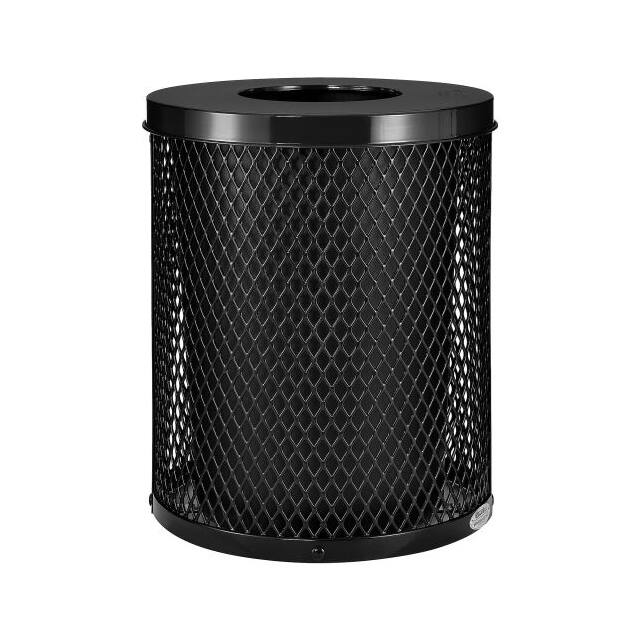 261924BK Global Industrial  Prodotti per esterni - Bidoni della spazzatura e coperture