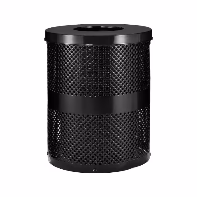 261925BK Global Industrial  Prodotti per esterni - Bidoni della spazzatura e coperture