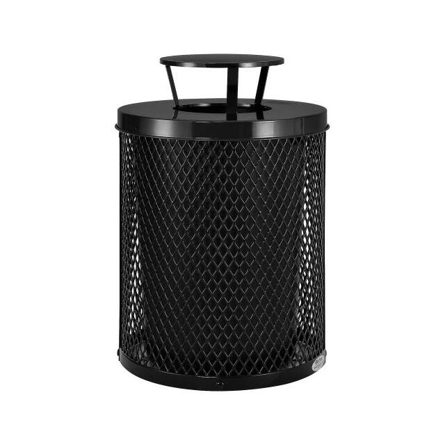 261926BK Global Industrial  Prodotti per esterni - Bidoni della spazzatura e coperture