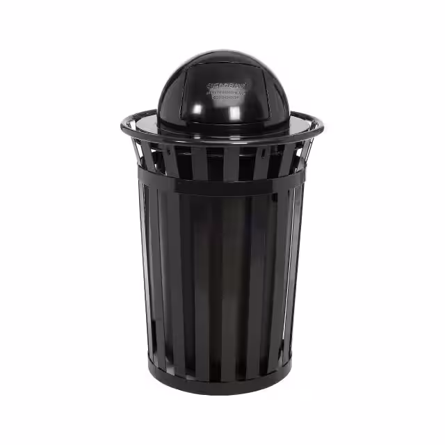 261944BK Global Industrial  Prodotti per esterni - Bidoni della spazzatura e coperture