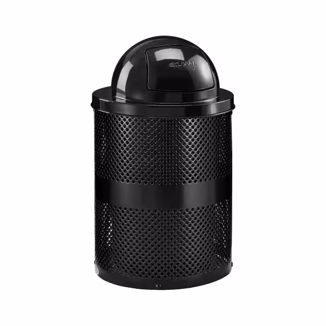 261949BK Global Industrial  Prodotti per esterni - Bidoni della spazzatura e coperture