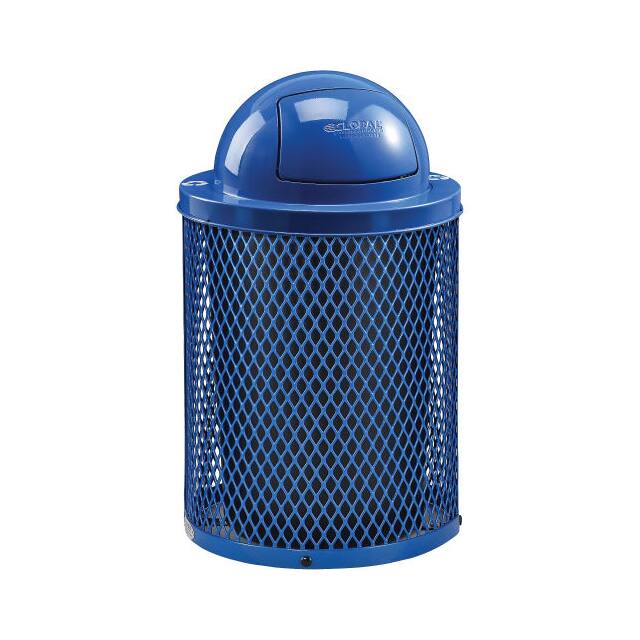 261962BL Global Industrial  Prodotti per esterni - Bidoni della spazzatura e coperture