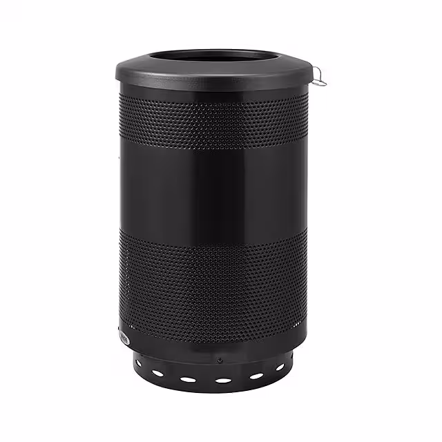 55STADBK Global Industrial  Prodotti per esterni - Bidoni della spazzatura e coperture