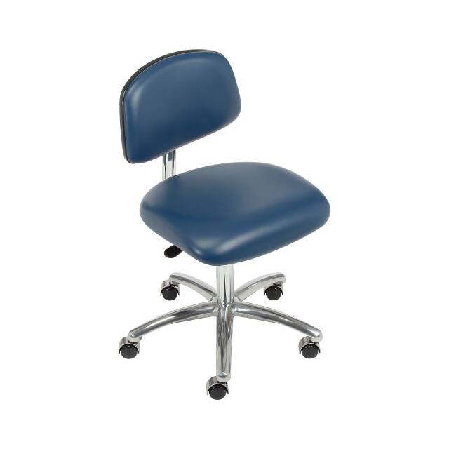 CLR-VDHCH-CR-CC-NAV Interion By Global Industrial  Workstation Office Furniture and Equipment - Chairs and Stools