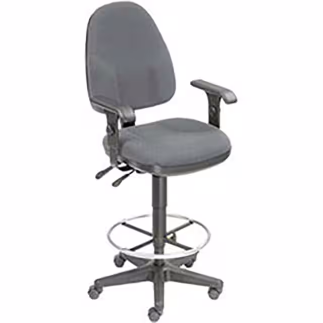 808662GY Interion By Global Industrial  Workstation Office Furniture and Equipment - Chairs and Stools
