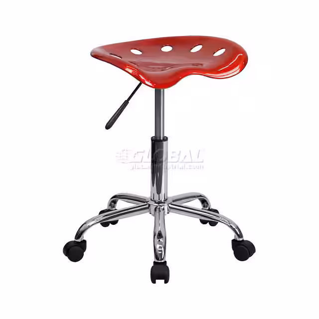 LF-214A-WINERED-GG Flash Furniture  Workstation Office Furniture and Equipment - Chairs and Stools