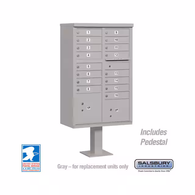 3316GRY-U Salsbury Industries  Office Equipment - Office Supplies