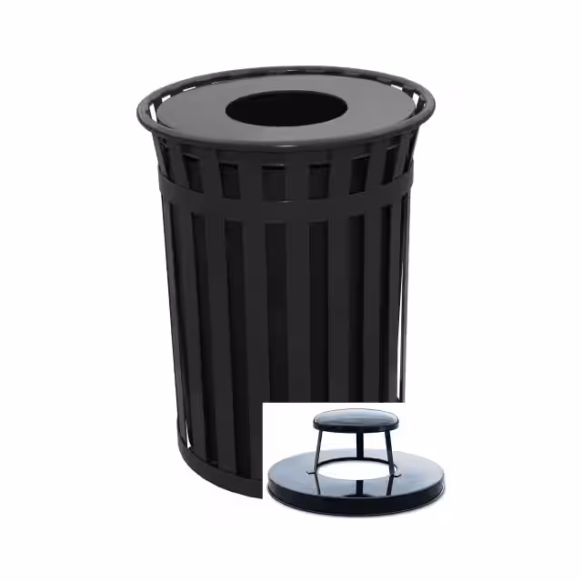 M5001-RC-BK Witt Industries  Prodotti per esterni - Bidoni della spazzatura e coperture