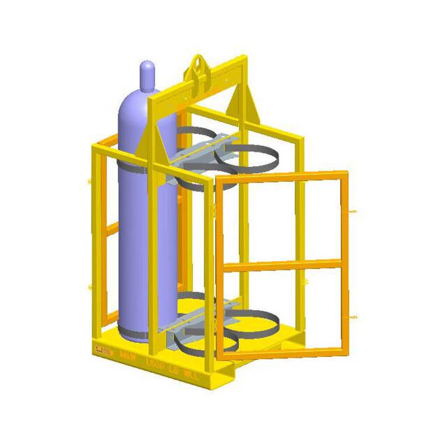 17324 M&W  Produktmaterialhandhabung und -lagerung – Fasshalterungen, Hebebühnen, LKW