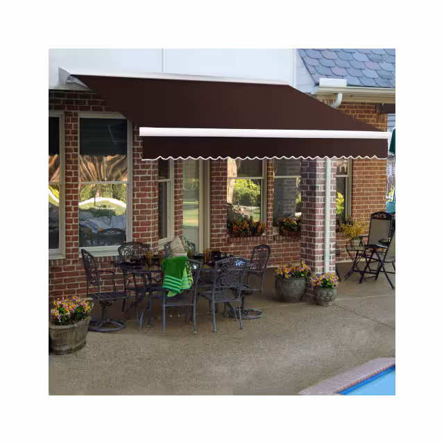 DM24-5-BRN Awntech  Outdoor Products - Canopies Shelters and Sheds