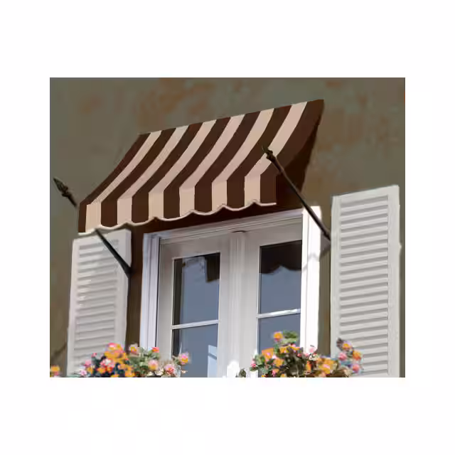 NO43-8BRNT Awntech  Outdoor Products - Canopies Shelters and Sheds