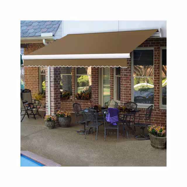 MTR12-EXE-TAN Awntech  Outdoor Products - Canopies Shelters and Sheds