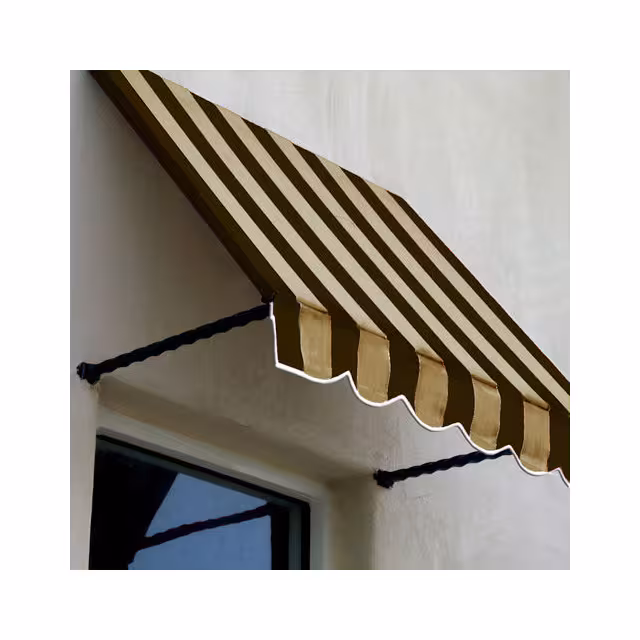 SANT22-6BRNT Awntech  Outdoor Products - Canopies Shelters and Sheds