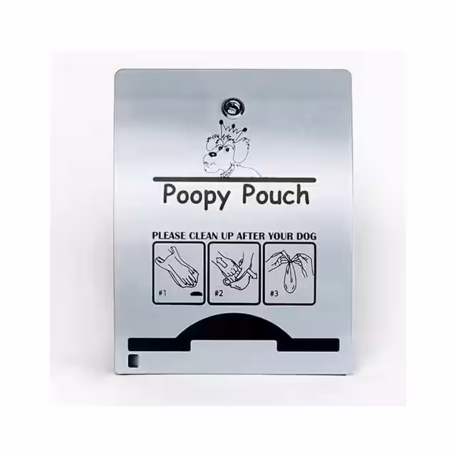 PP-EXP-METALLIC Poopy Pouch  Prodotti per esterni - Bidoni della spazzatura e coperture