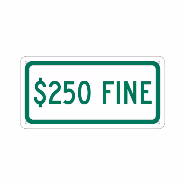 TMAS19G National Marker Company  Prodotti per esterni - Parcheggio e sicurezza