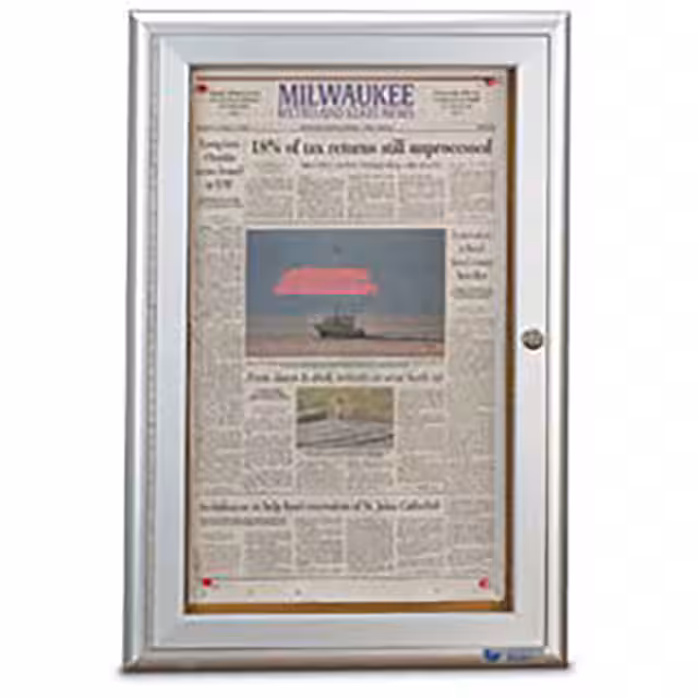 UVRBA1928-SATIN-CORK United Visual Products  Office Equipment - Office Supplies