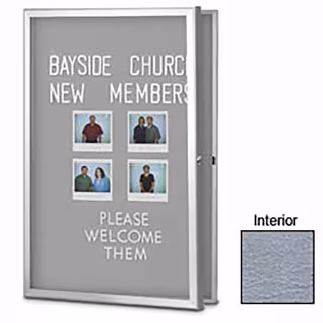 UVRDS23EZ-GREY-SATIN United Visual Products  Office Equipment - Office Supplies