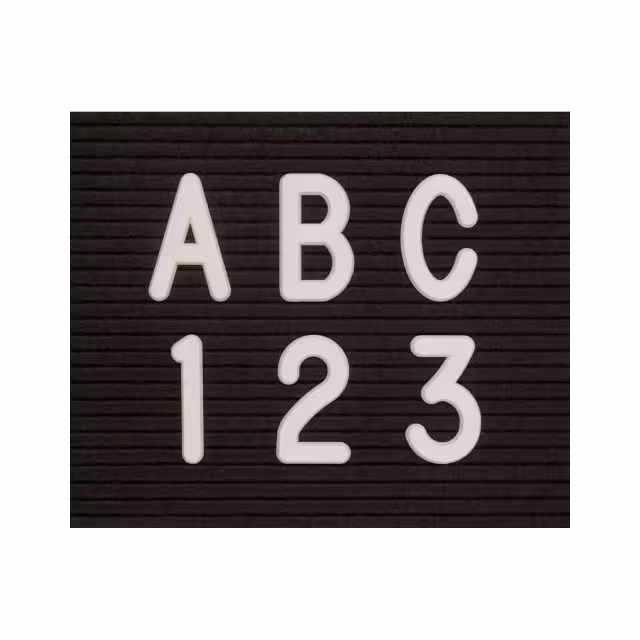 UV52302-HELVET-WHITE United Visual Products  Büroausstattung - Bürobedarf