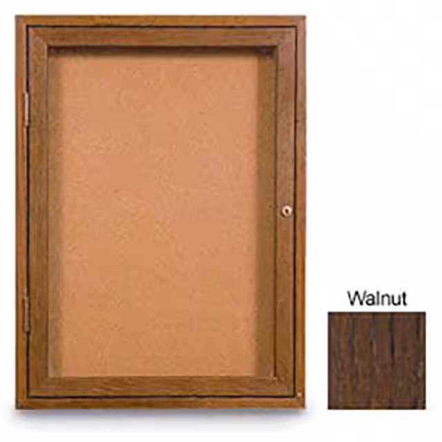 UV102W-5-WALNUT-CORK United Visual Products  Office Equipment - Office Supplies