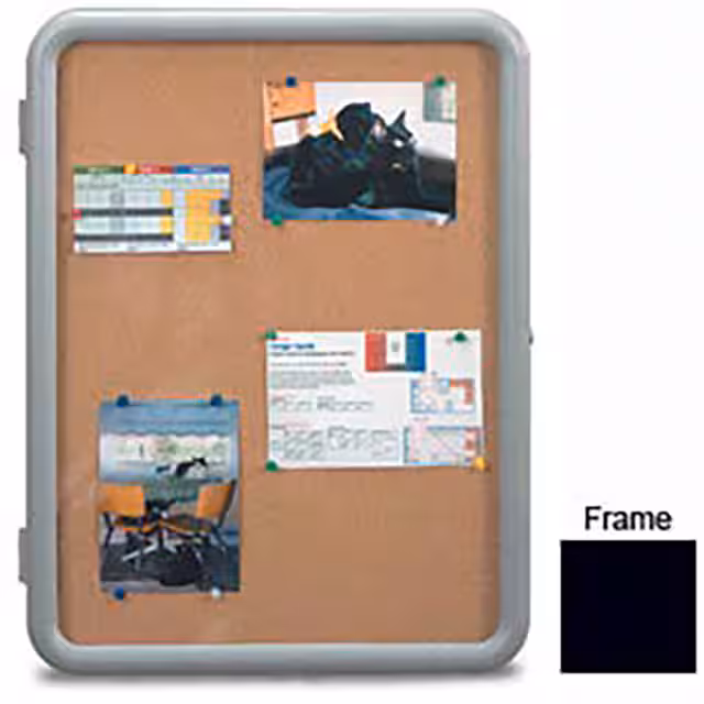 UVTE1824CK-BLACK-CORK United Visual Products  Büroausstattung - Bürobedarf