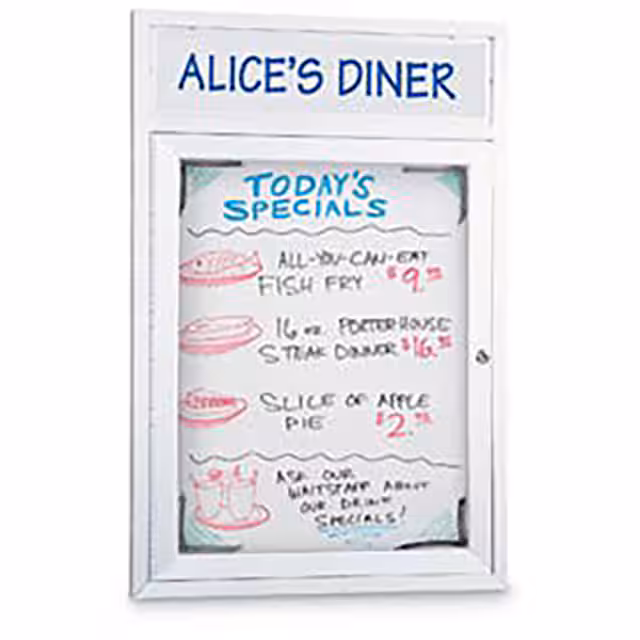 UV858WH-SATIN-WHPSDE United Visual Products  Büroausstattung - Bürobedarf