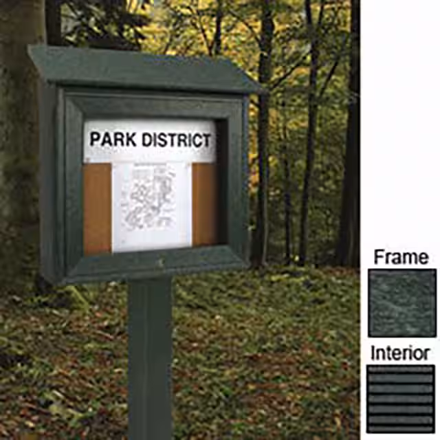 UVDM1634LB-WOODGRN United Visual Products  Office Equipment - Office Supplies