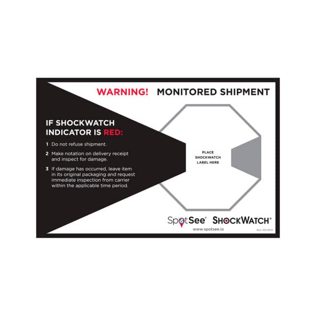 26106 SpotSee  Shock Sensors