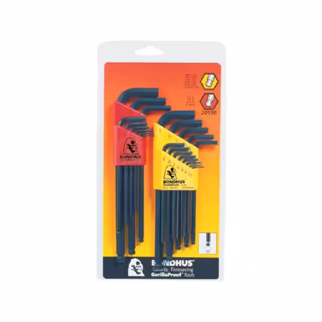 20199 Bondhus  Cacciaviti e cacciaviti a bussola - Set