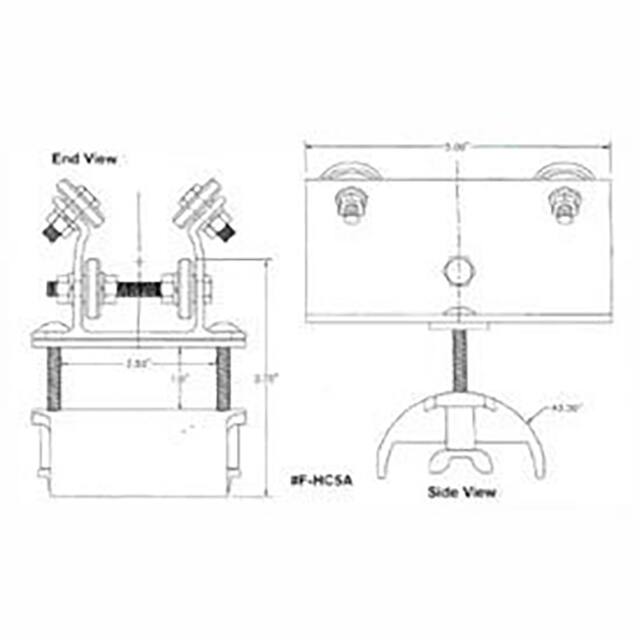 F-HC5A Hubbell - Gleason  Banchi da lavoro e postazioni - Accessori