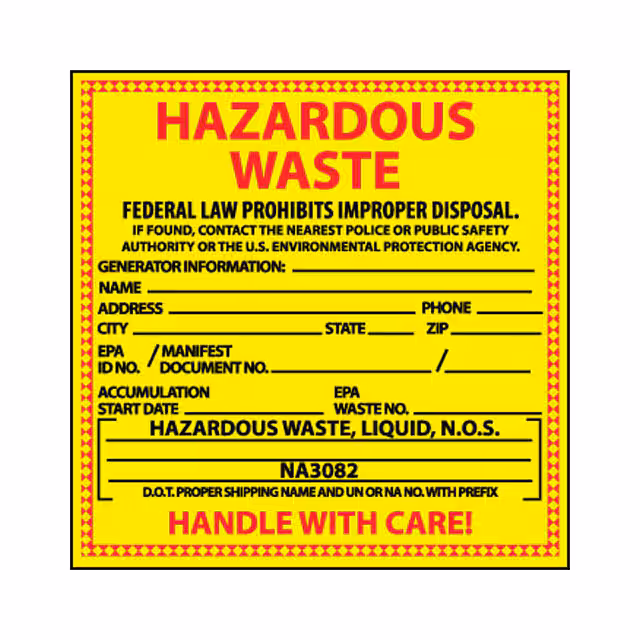 HW7L National Marker Company  Sicurezza - Segnali di uscita e luci di emergenza