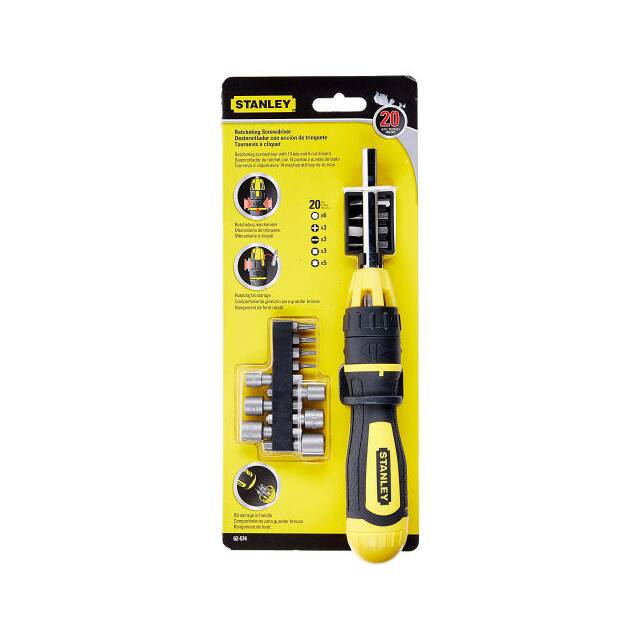 62-574 Stanley  Cacciaviti e cacciaviti a bussola - Set
