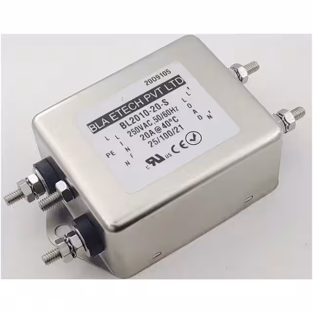 BL2010-20-S BLA ETECH, EMV EMC  Power Line Filter Modules