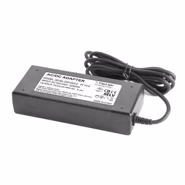 AD-EL-2401200-Z Edgelight LLC  Adaptadores de pared de escritorio de CA y CC