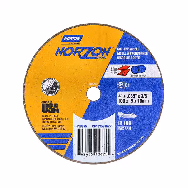 66243510675 Norton  Productos abrasivos y de acondicionamiento de superficies