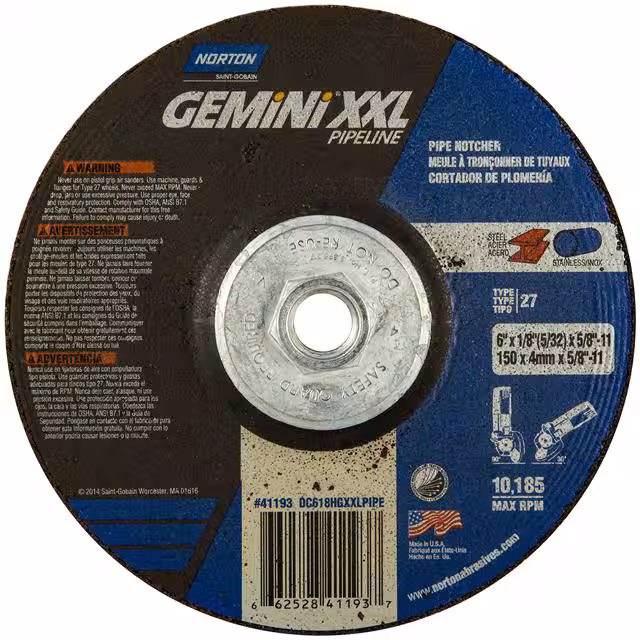 66252841193 Norton  Productos abrasivos y de acondicionamiento de superficies