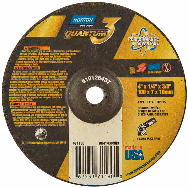 66253371180 Norton  Productos abrasivos y de acondicionamiento de superficies