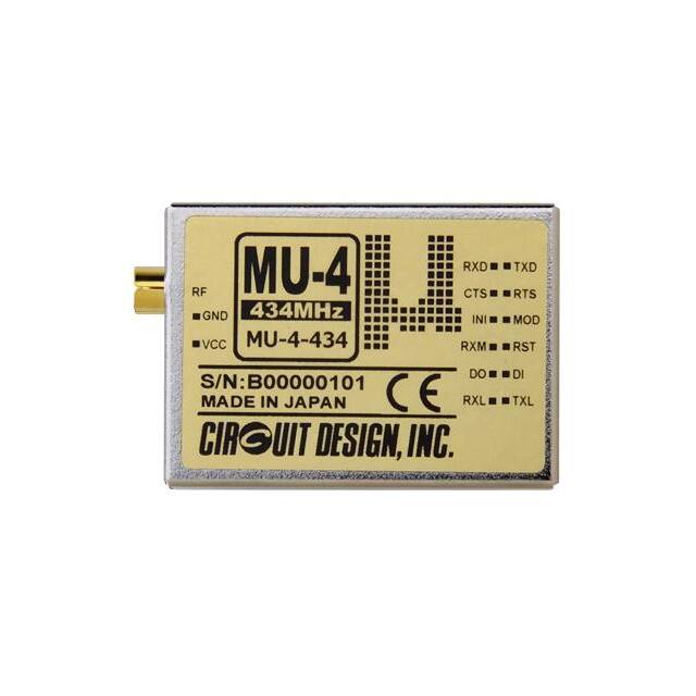 MU-4-434 Circuit Design  HF-Transceivermodule und Modems