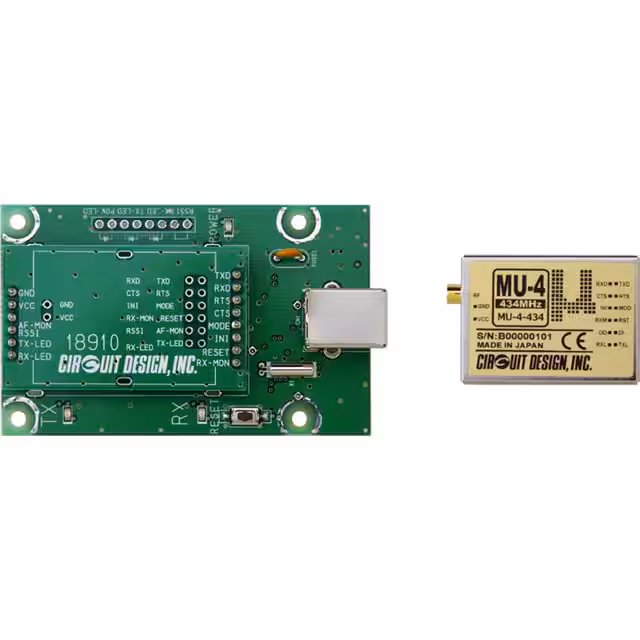 MU4-USBIF Circuit Design  Cartes de kits d'évaluation et de développement RF
