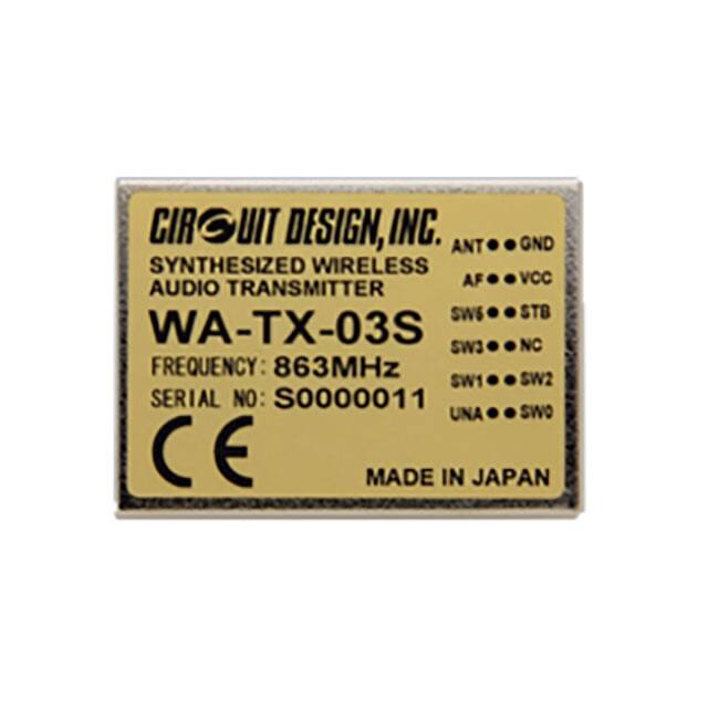 WA-TX-03S Circuit Design  HF-Sender
