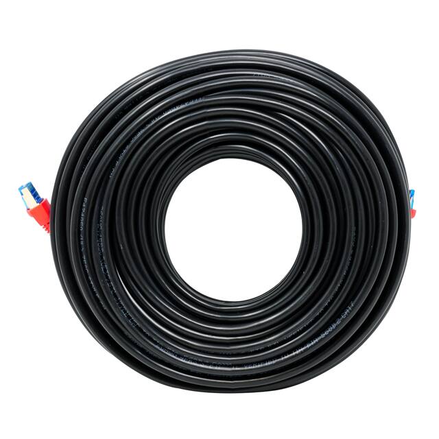 QG-CAT7O-100FT-BLK QualGear  Assemblaggi di cavi