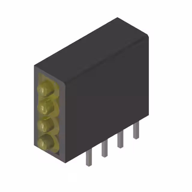PL104-4Y01 P-tec  LED - Circuit imprimé Indicateurs Réseaux Barres lumineuses Graphiques à barres