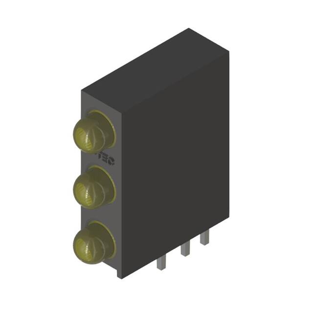 PL311-3Y01 P-tec  LED - Indicadores de placa de circuito Matrices Barras de luz Gráficos de barras