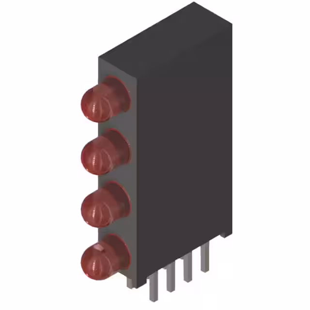 PL314-4R12 P-tec  LED - Indicadores de placa de circuito Matrices Barras de luz Gráficos de barras