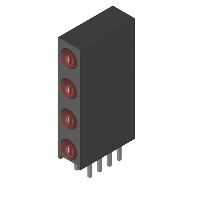 PL314A-4R12 P-tec  LED - Circuit imprimé Indicateurs Réseaux Barres lumineuses Graphiques à barres