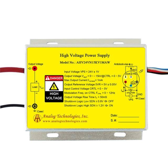 AHV24VN15KV1MAW Analog Technologies  DC DC Converters
