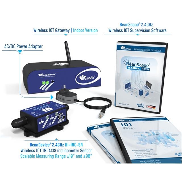 SK-INCLINOMETER-HI-INC-SR-10T Beanair GmbH  Motion Sensors - Inclinometers