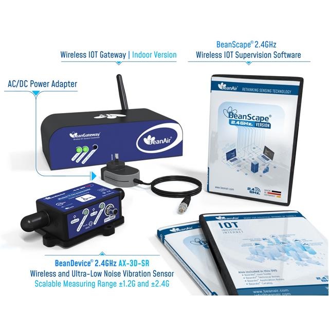 SK-VIBRATION-AX-3D-SR Beanair GmbH  Motion Sensors - Vibration